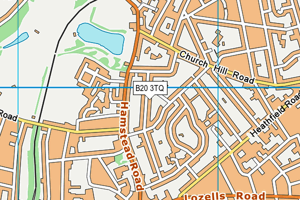 B20 3TQ map - OS VectorMap District (Ordnance Survey)