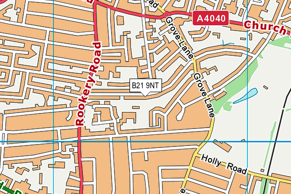 William Murdoch Primary School map (B21 9NT) - OS VectorMap District (Ordnance Survey)