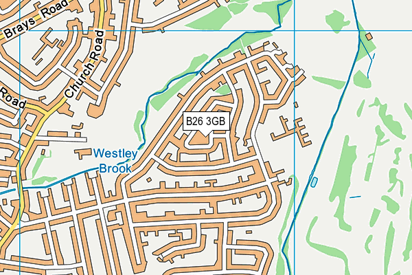 B26 3GB map - OS VectorMap District (Ordnance Survey)