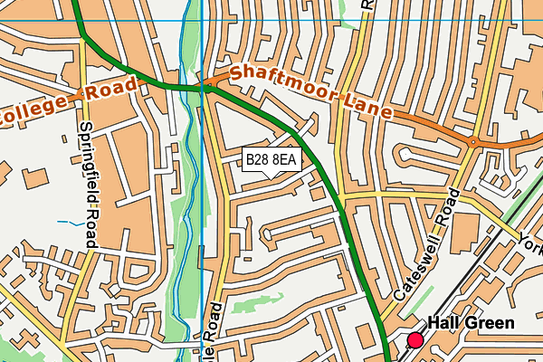 B28 8EA map - OS VectorMap District (Ordnance Survey)