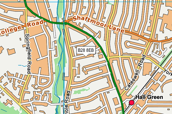 B28 8EB map - OS VectorMap District (Ordnance Survey)