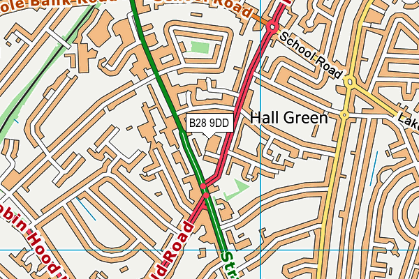 B28 9DD map - OS VectorMap District (Ordnance Survey)