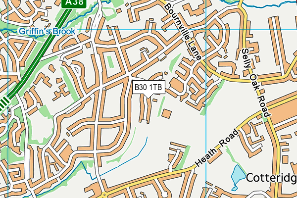 B30 1TB map - OS VectorMap District (Ordnance Survey)