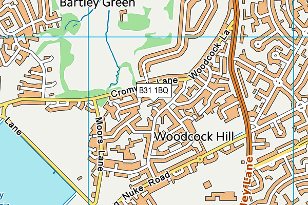 B31 1BQ map - OS VectorMap District (Ordnance Survey)