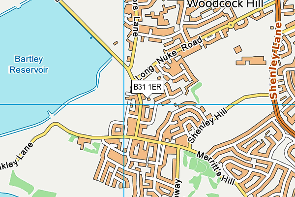 B31 1ER map - OS VectorMap District (Ordnance Survey)