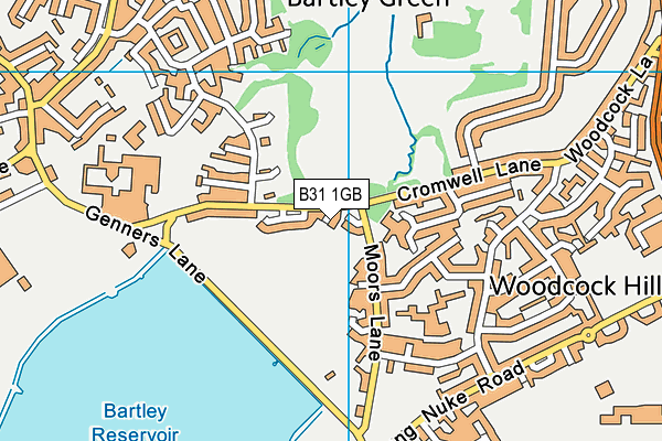 B31 1GB map - OS VectorMap District (Ordnance Survey)
