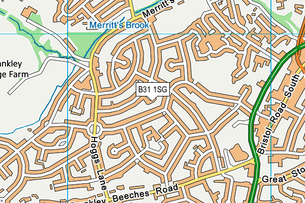 B31 1SG map - OS VectorMap District (Ordnance Survey)