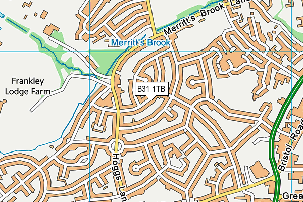 B31 1TB map - OS VectorMap District (Ordnance Survey)