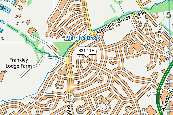 B31 1TH map - OS VectorMap District (Ordnance Survey)