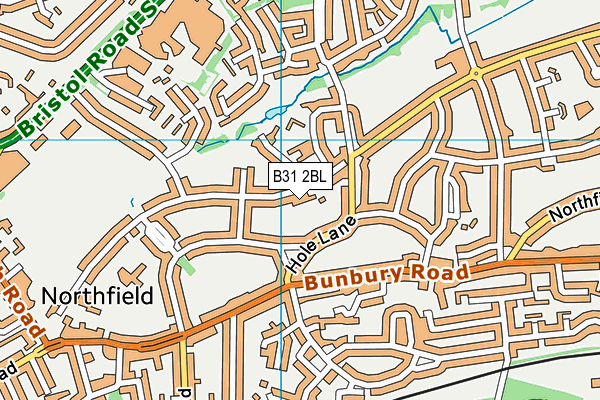 B31 2BL map - OS VectorMap District (Ordnance Survey)