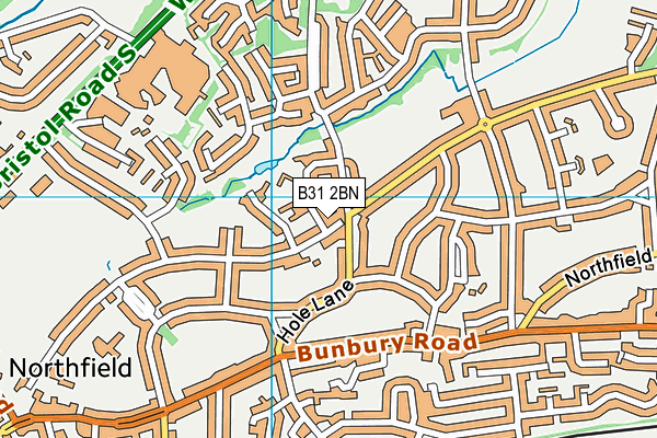 B31 2BN map - OS VectorMap District (Ordnance Survey)
