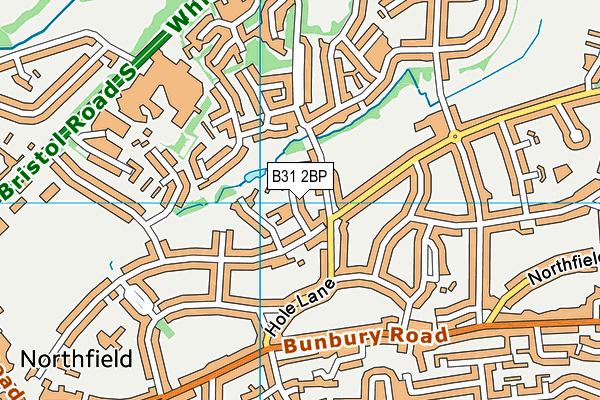 B31 2BP map - OS VectorMap District (Ordnance Survey)