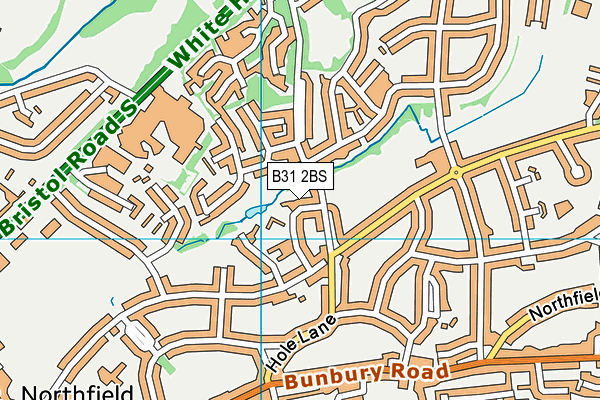 B31 2BS map - OS VectorMap District (Ordnance Survey)