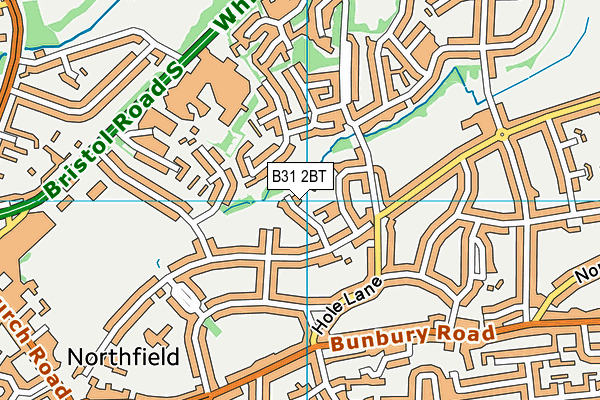 B31 2BT map - OS VectorMap District (Ordnance Survey)