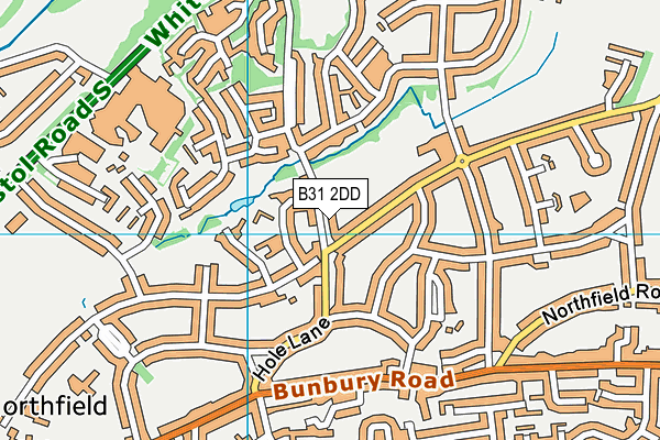 B31 2DD map - OS VectorMap District (Ordnance Survey)