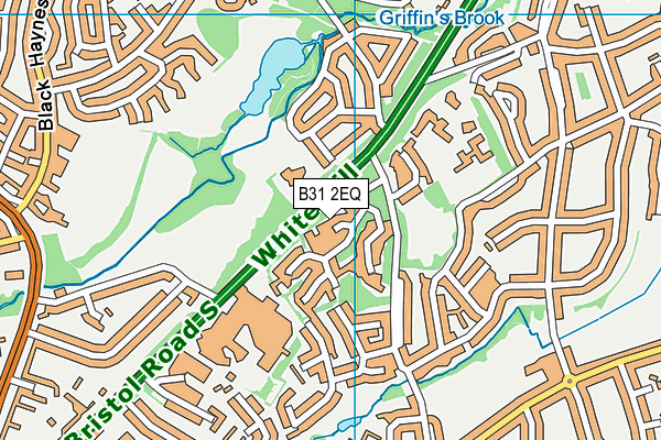 B31 2EQ map - OS VectorMap District (Ordnance Survey)