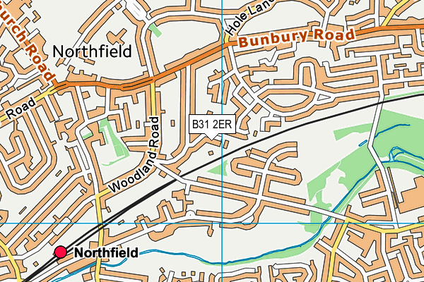B31 2ER map - OS VectorMap District (Ordnance Survey)