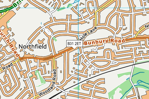 B31 2ET map - OS VectorMap District (Ordnance Survey)