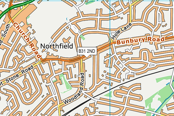 B31 2ND map - OS VectorMap District (Ordnance Survey)