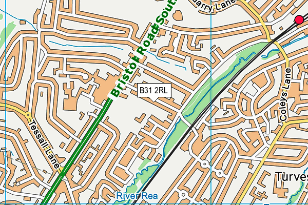 B31 2RL map - OS VectorMap District (Ordnance Survey)