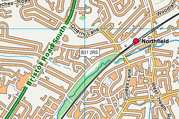 B31 2RS map - OS VectorMap District (Ordnance Survey)