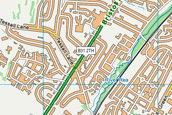 B31 2TH map - OS VectorMap District (Ordnance Survey)