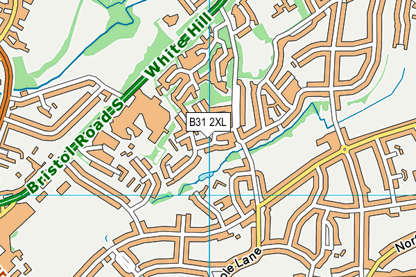 B31 2XL map - OS VectorMap District (Ordnance Survey)