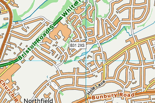 B31 2XS map - OS VectorMap District (Ordnance Survey)