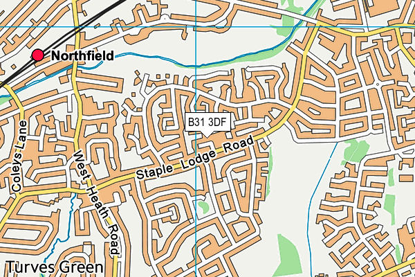 B31 3DF map - OS VectorMap District (Ordnance Survey)