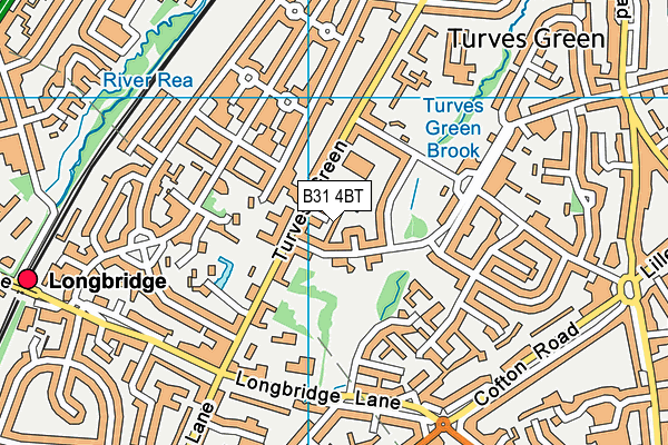 B31 4BT map - OS VectorMap District (Ordnance Survey)