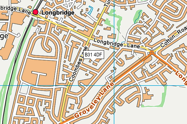 B31 4DF map - OS VectorMap District (Ordnance Survey)