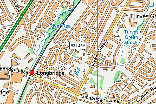 B31 4EH map - OS VectorMap District (Ordnance Survey)