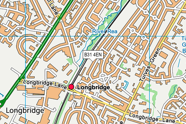 B31 4EN map - OS VectorMap District (Ordnance Survey)