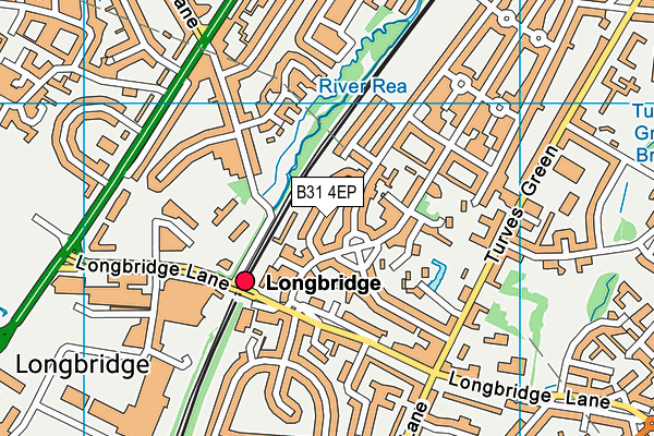 B31 4EP map - OS VectorMap District (Ordnance Survey)