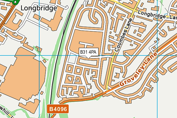 B31 4PA map - OS VectorMap District (Ordnance Survey)