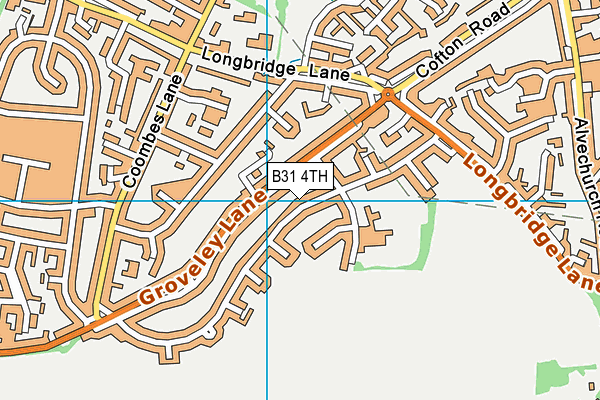 B31 4TH map - OS VectorMap District (Ordnance Survey)