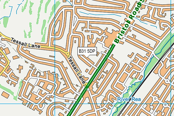 B31 5DP map - OS VectorMap District (Ordnance Survey)