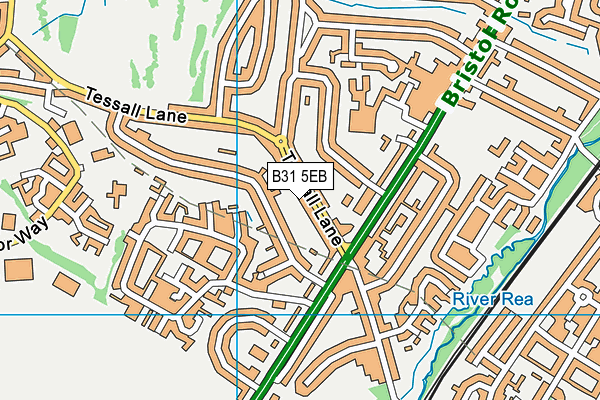 B31 5EB map - OS VectorMap District (Ordnance Survey)