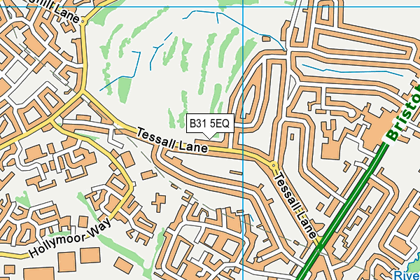 B31 5EQ map - OS VectorMap District (Ordnance Survey)