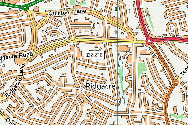 B32 2TB map - OS VectorMap District (Ordnance Survey)