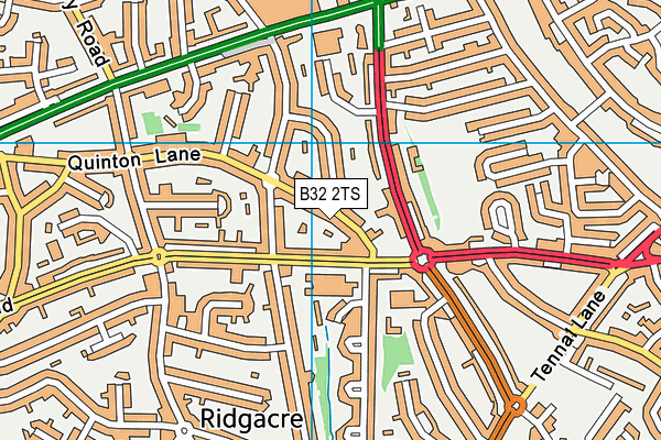 B32 2TS map - OS VectorMap District (Ordnance Survey)