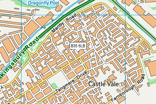 St Gerard's RC Junior and Infant School map (B35 6LB) - OS VectorMap District (Ordnance Survey)