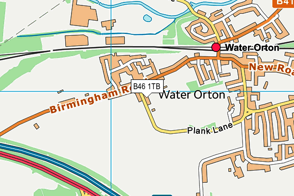 B46 1TB map - OS VectorMap District (Ordnance Survey)