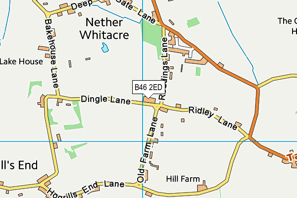 B46 2ED map - OS VectorMap District (Ordnance Survey)