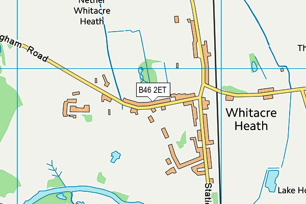 B46 2ET map - OS VectorMap District (Ordnance Survey)