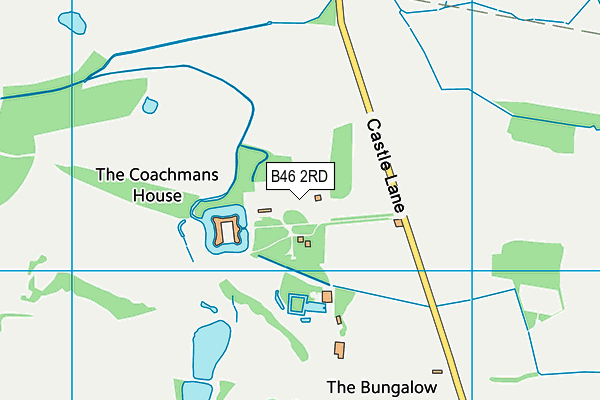B46 2RD map - OS VectorMap District (Ordnance Survey)