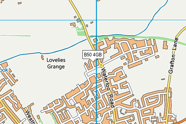 B50 4GB map - OS VectorMap District (Ordnance Survey)