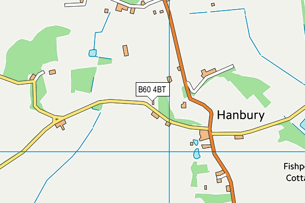 B60 4BT map - OS VectorMap District (Ordnance Survey)