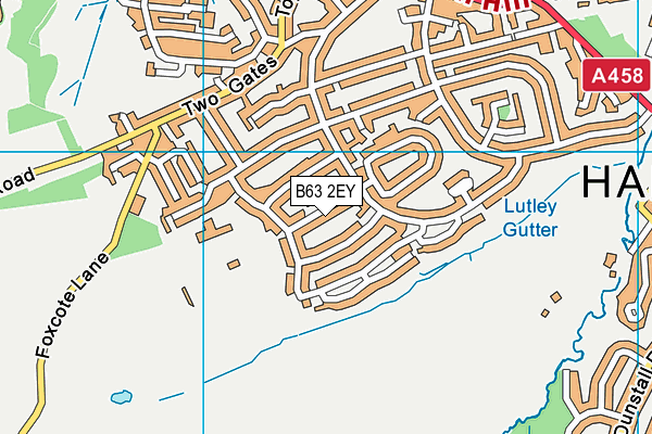 B63 2EY map - OS VectorMap District (Ordnance Survey)