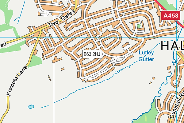 B63 2HJ map - OS VectorMap District (Ordnance Survey)